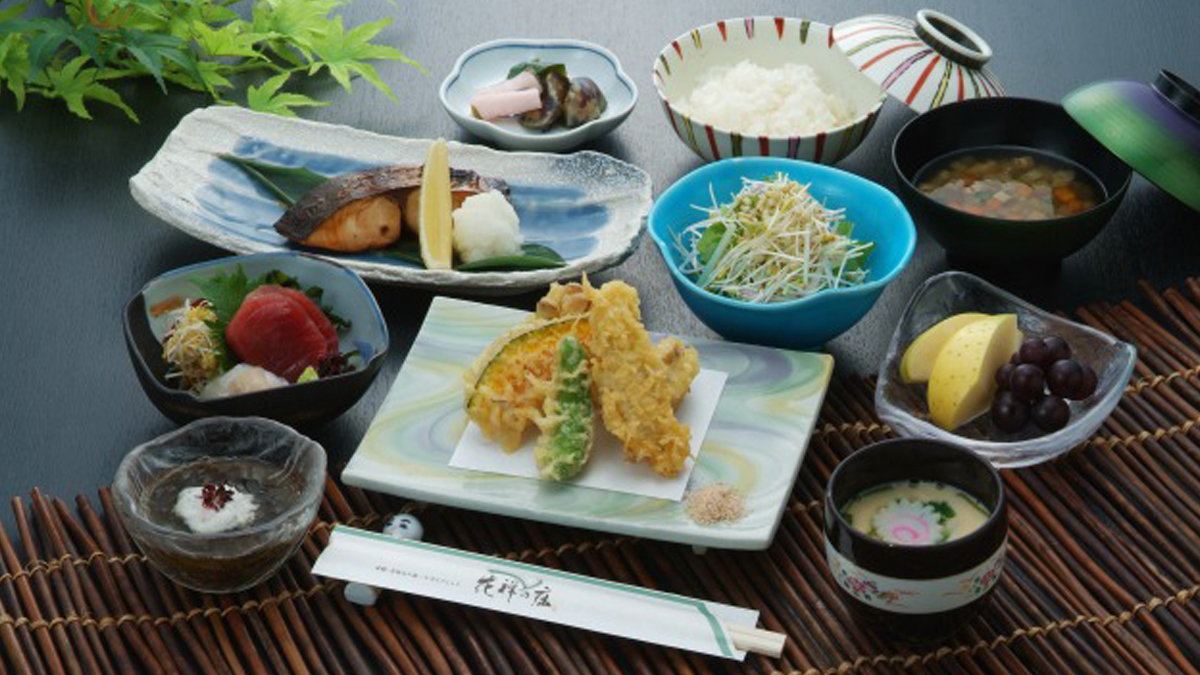 花禅の庄 ランチ御膳一例
